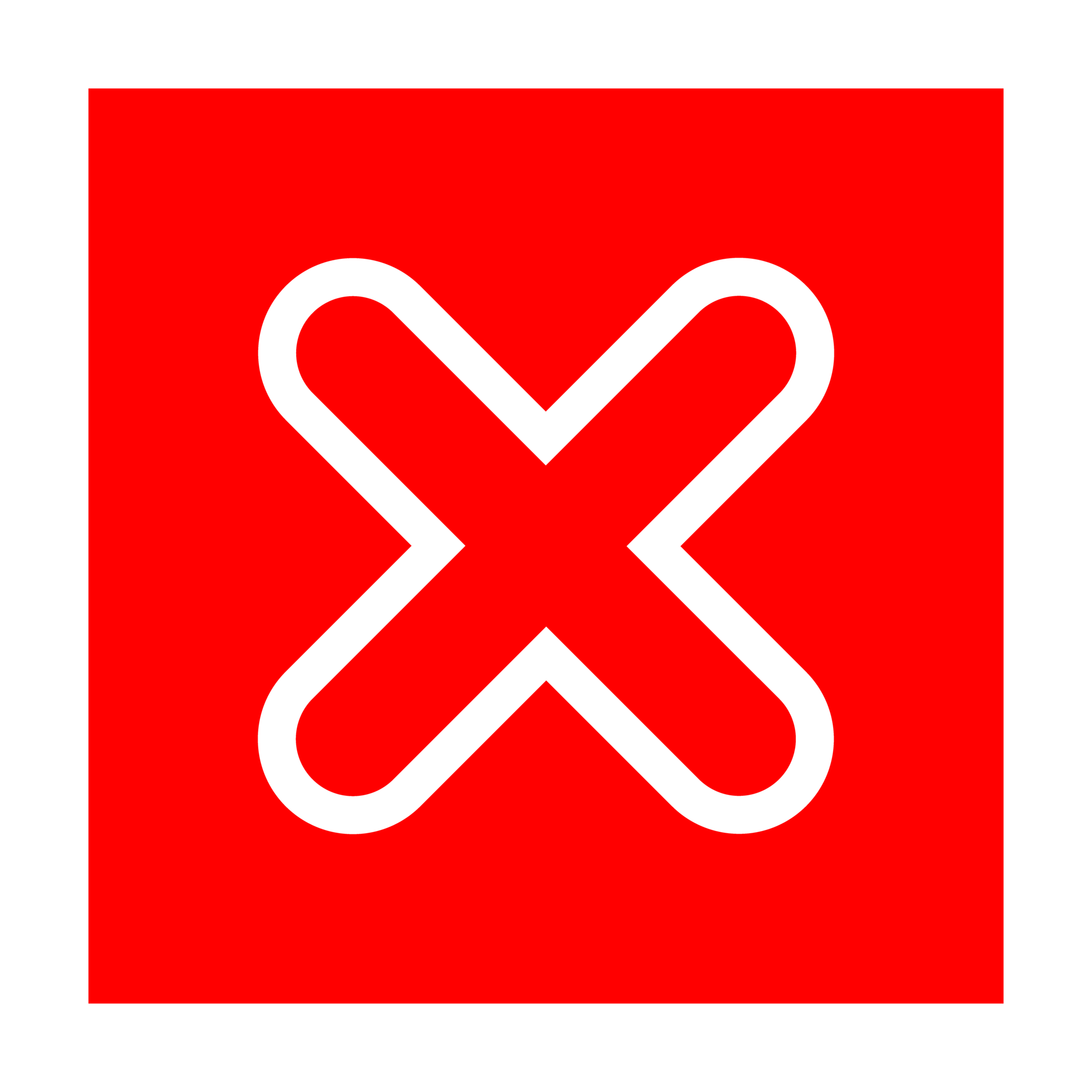 Free Red X Cross X png transparent background 21491980 PNG with