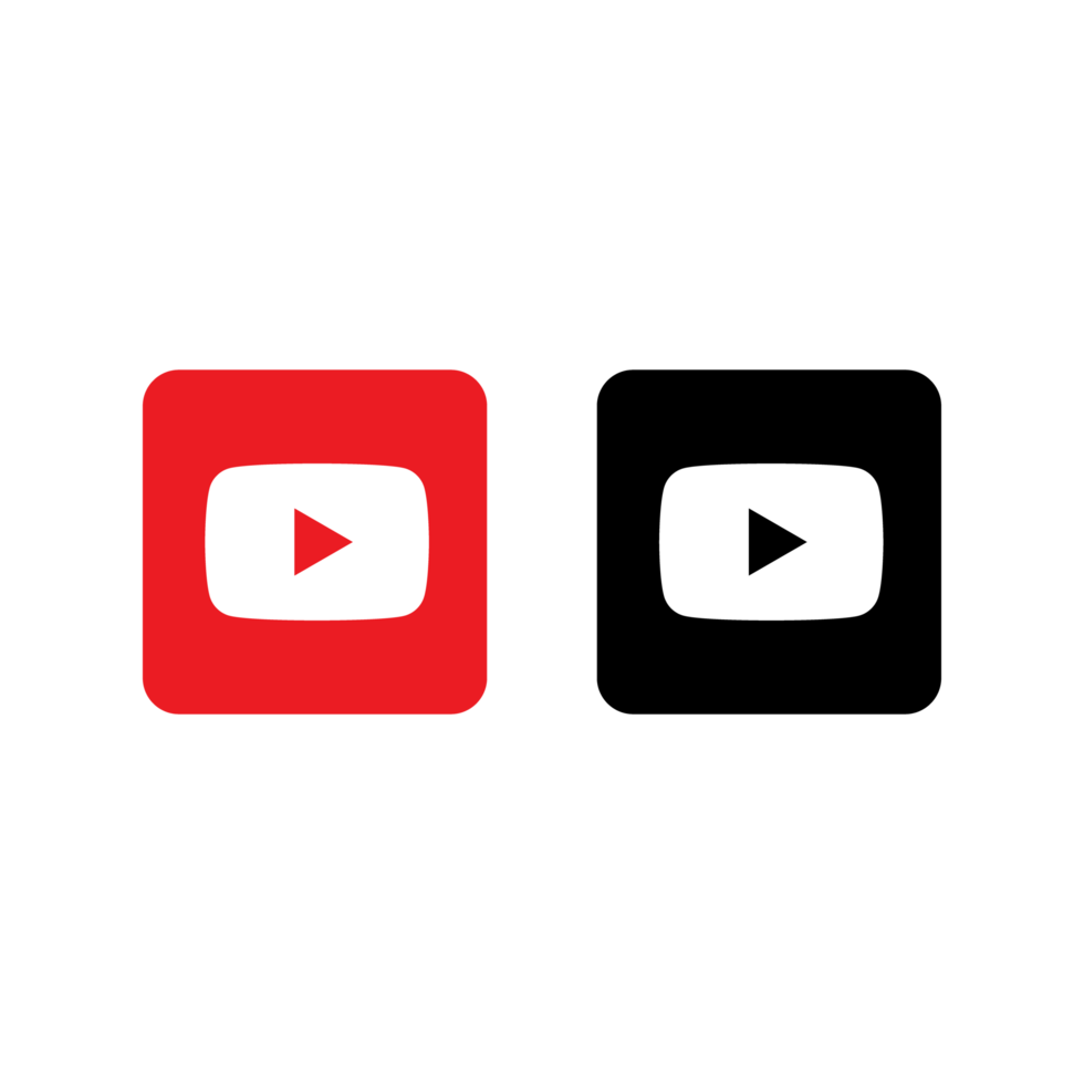 Free logo youtube png transparent 21492156 PNG with Transparent Background