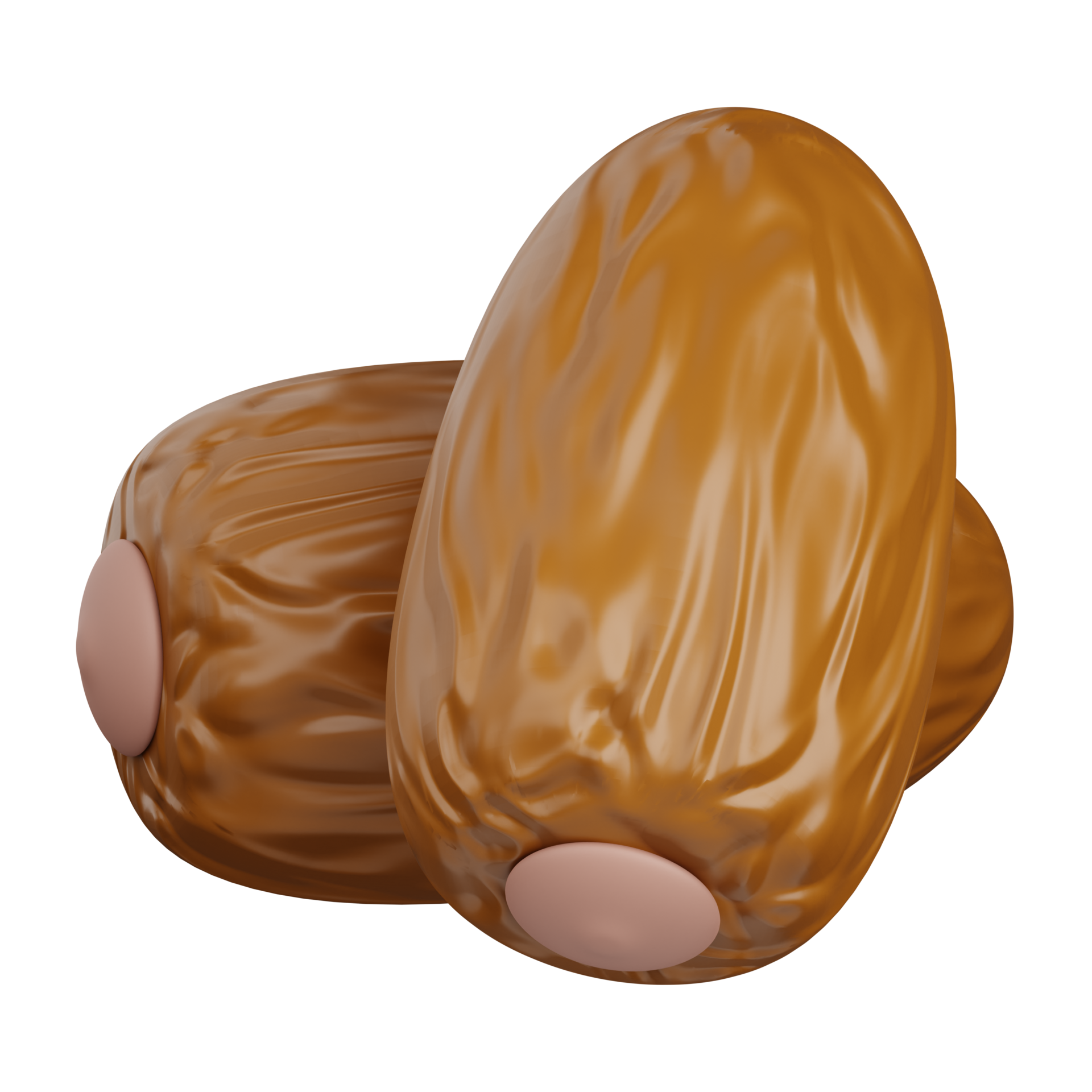 3d rendering dates fruit isolated useful for muslim, religion, ramadan kareem eid al fitr design
