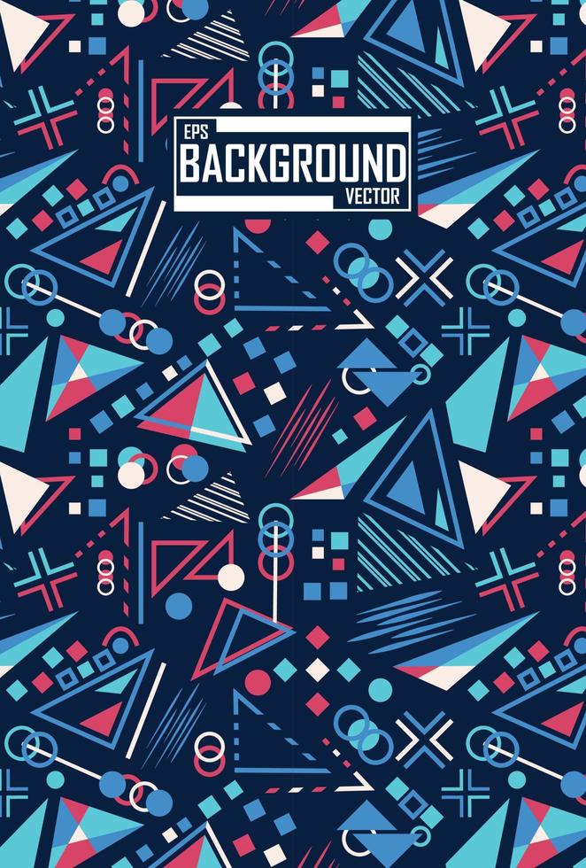 Abstract background with sport pattern, for leggings vector