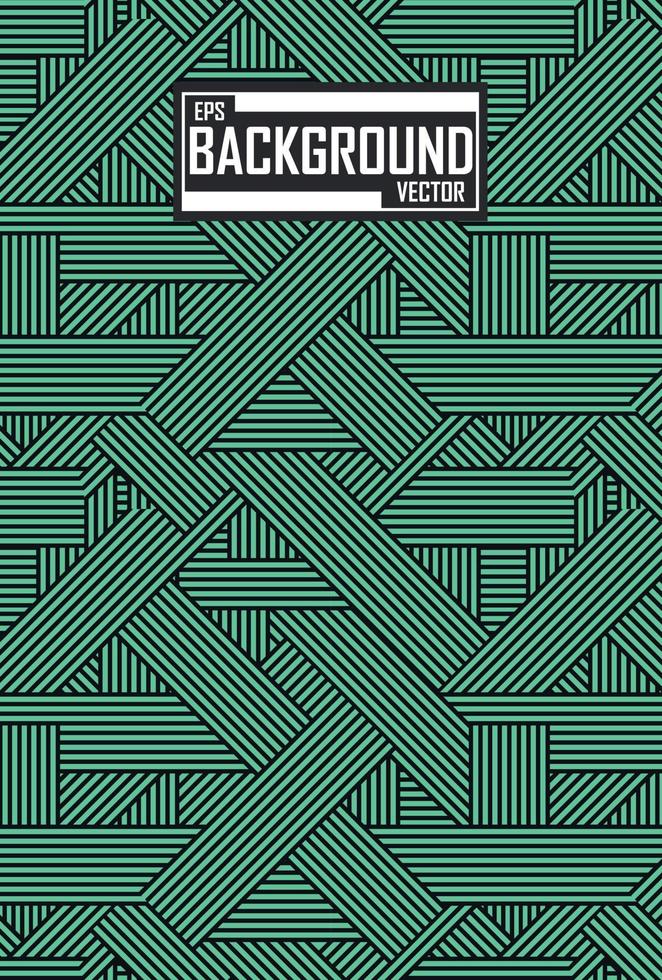 Abstract pattern with geometric concept vector