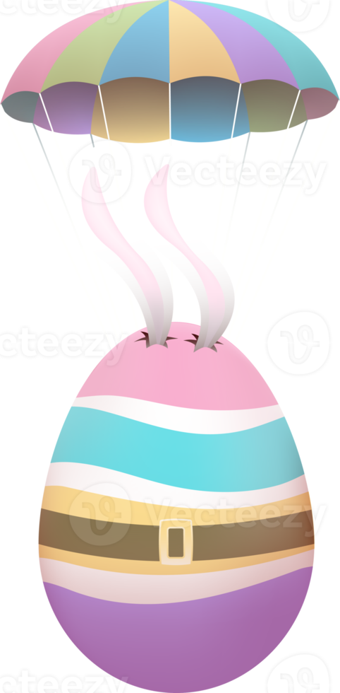 Easter Egg Parachuting png