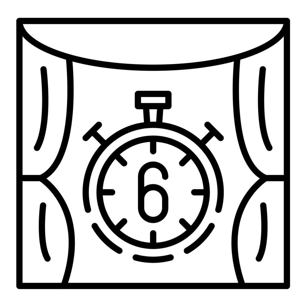 Cinema Countdown vector icon