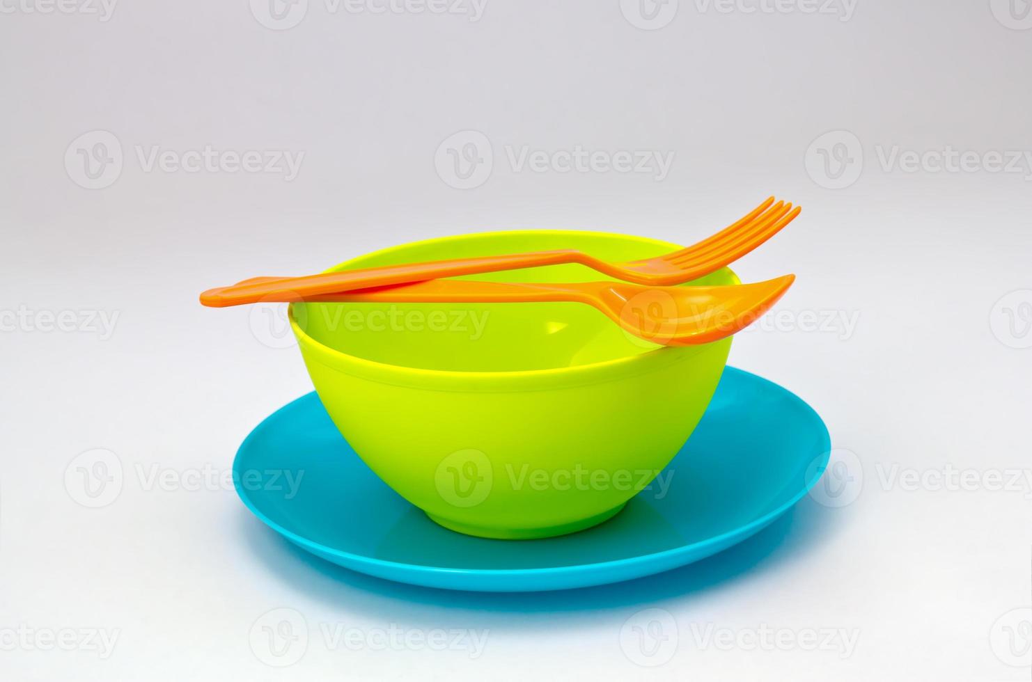 bowl and plate plastic photo