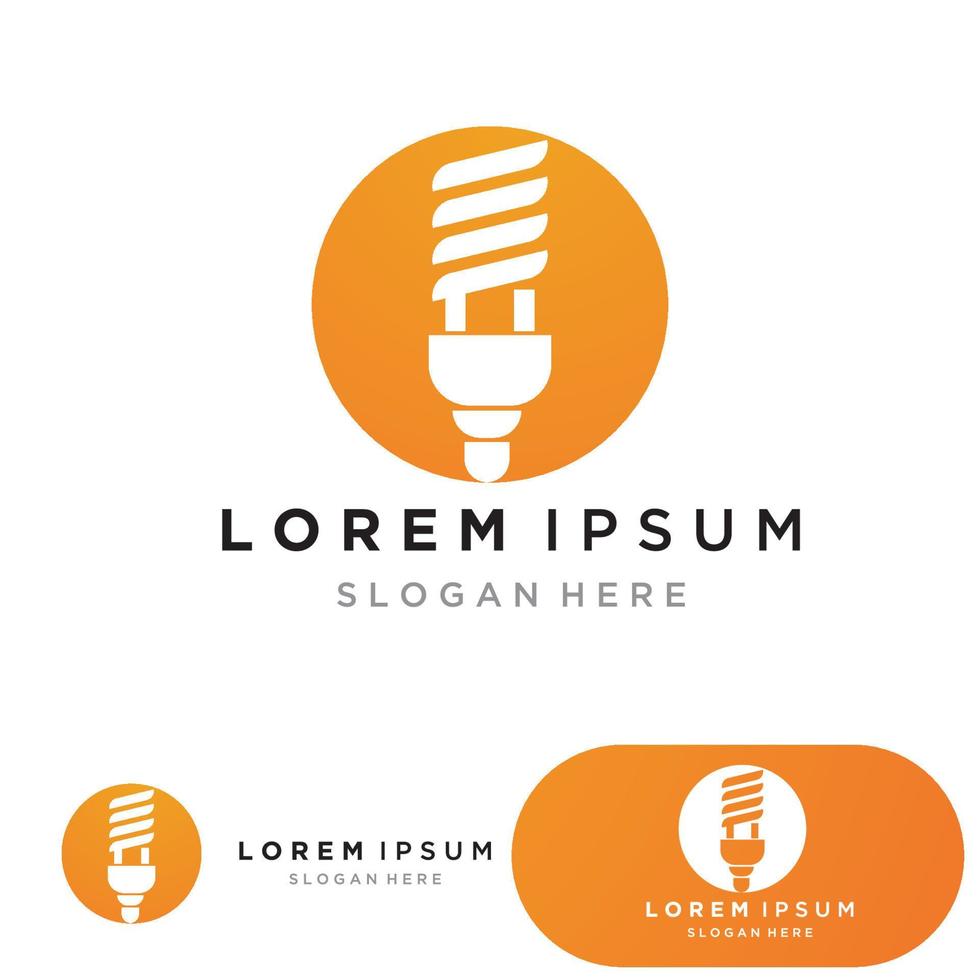 light bulb symbol icon vector