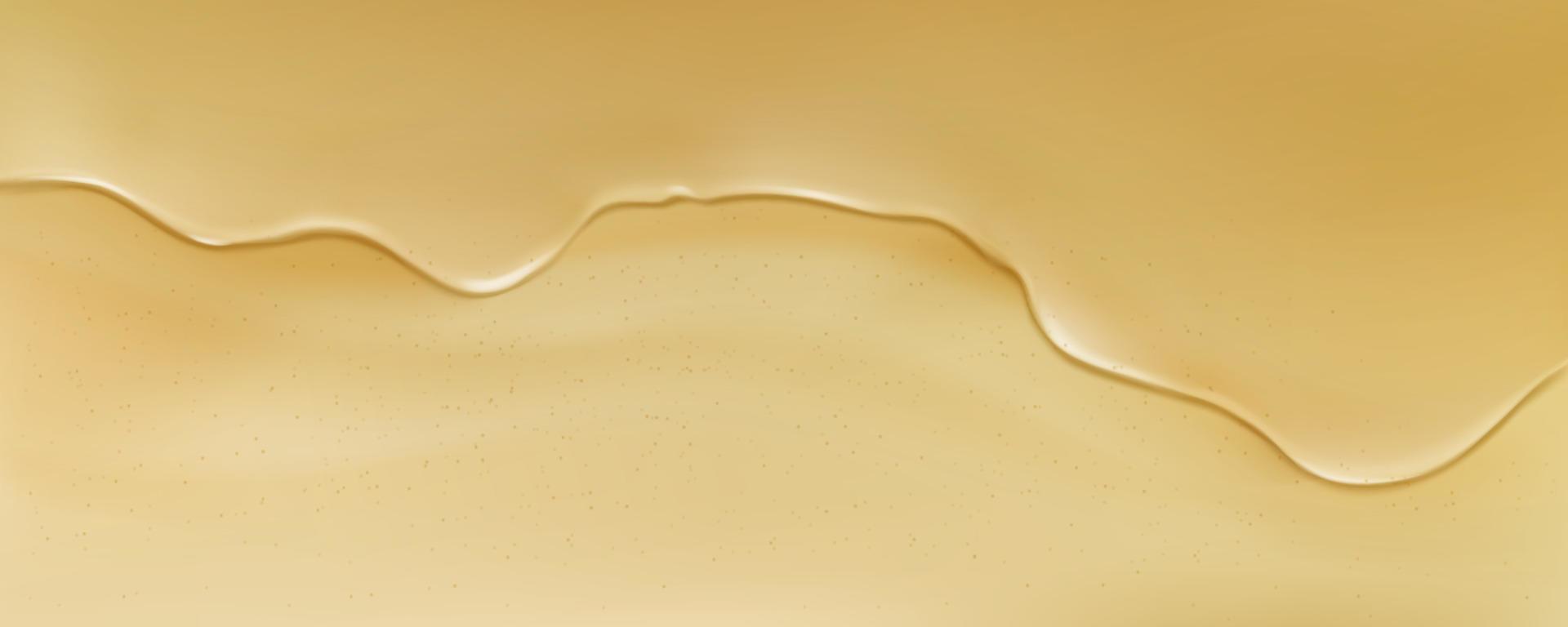 Gel wave texture. Water on sand top view vector. vector