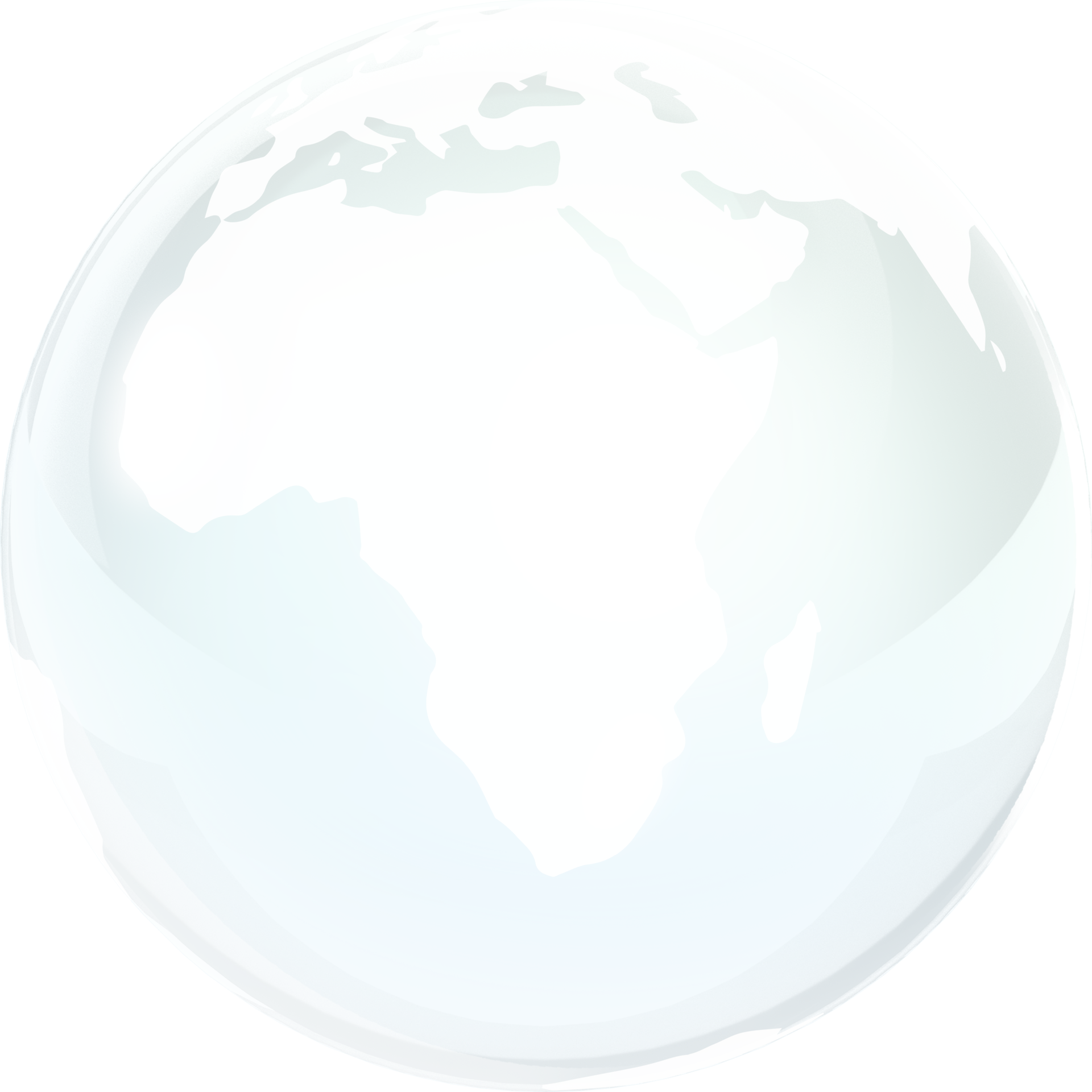 transparent glass globe of Earth 21493603 PNG