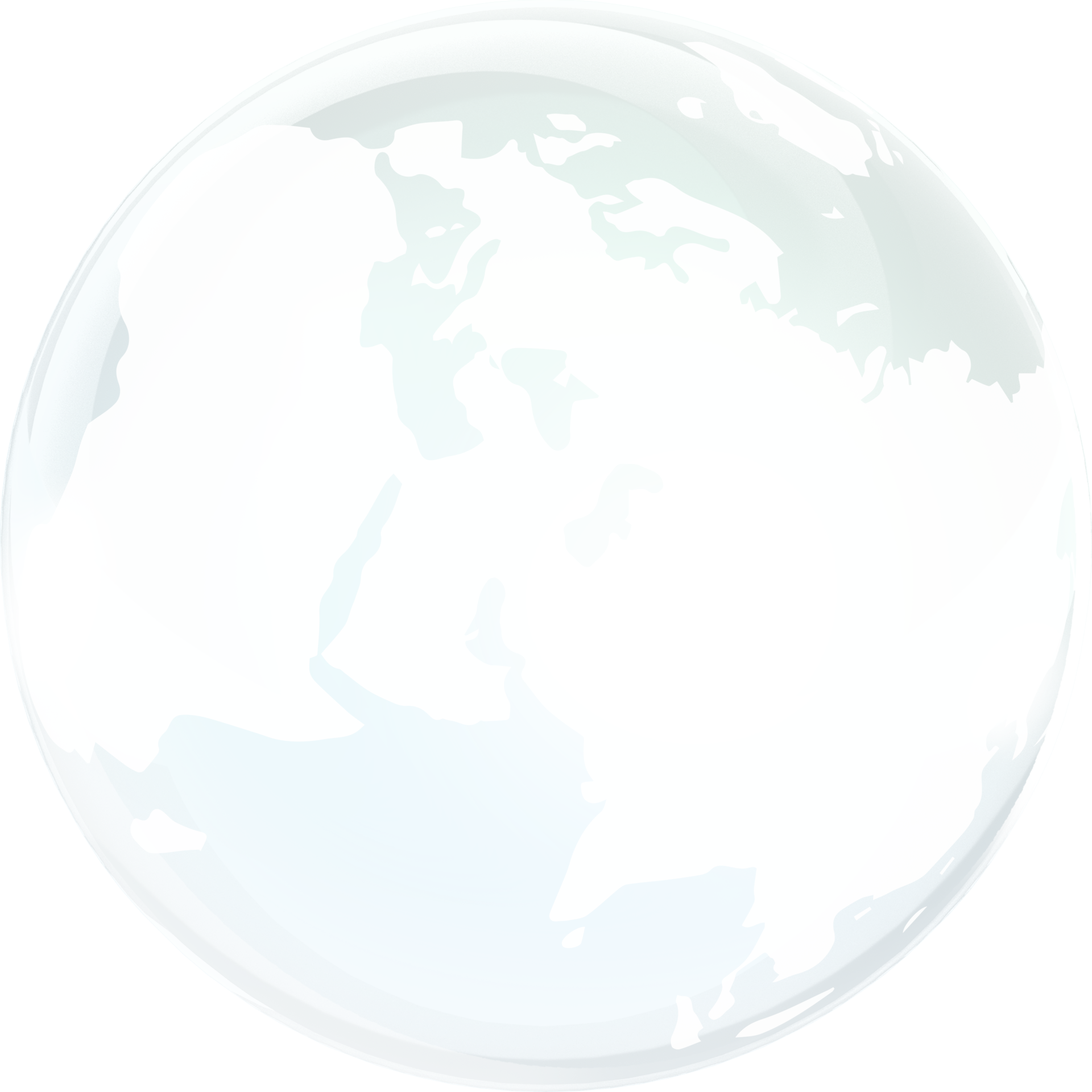 transparent glass globe of Earth 21493604 PNG