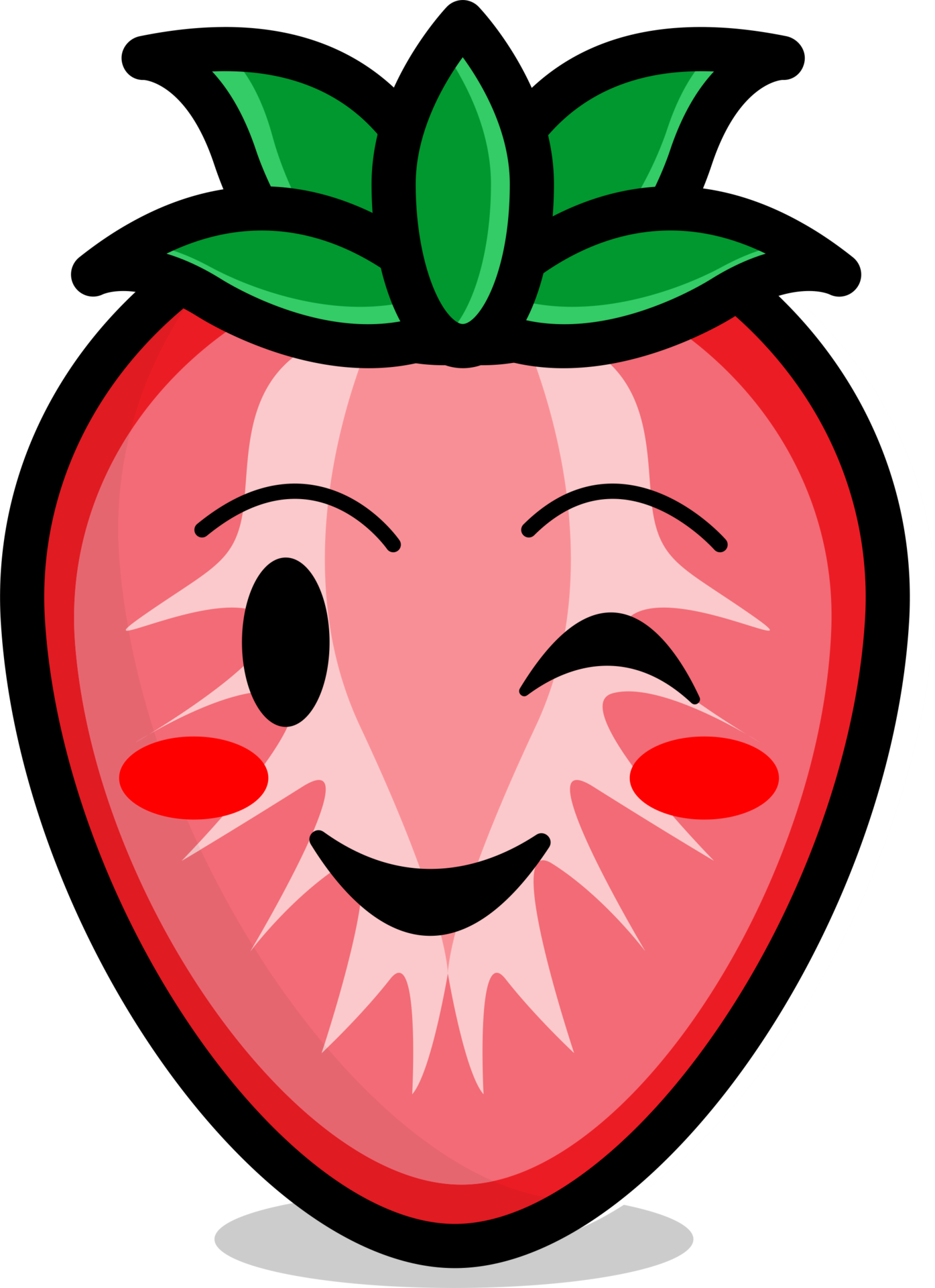cute strawberry cartoon character 21494695 PNG