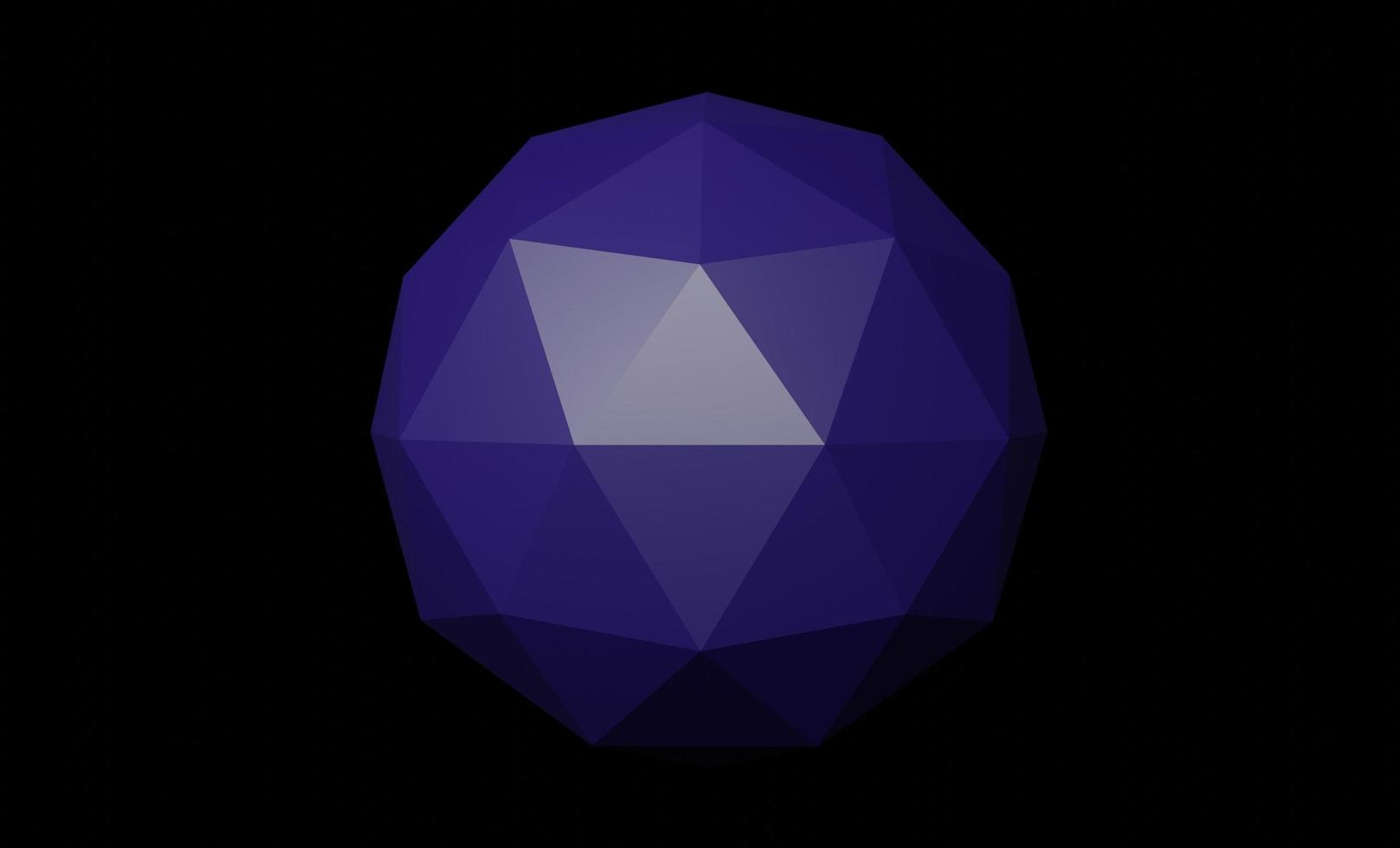 3D diagonal ball photo