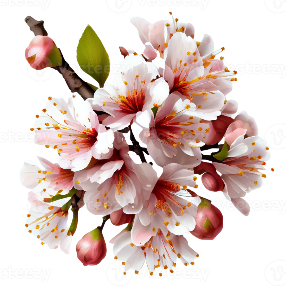 Bouquet of flowers on a transparent background. Floral arrangement. . For stickers, invitations, greeting cards, wedding card, decorations. png