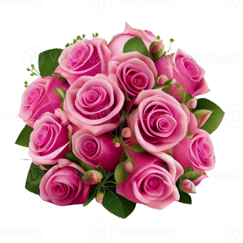 Bouquet of flowers on a transparent background. Floral arrangement. . For stickers, invitations, greeting cards, wedding card, decorations. png