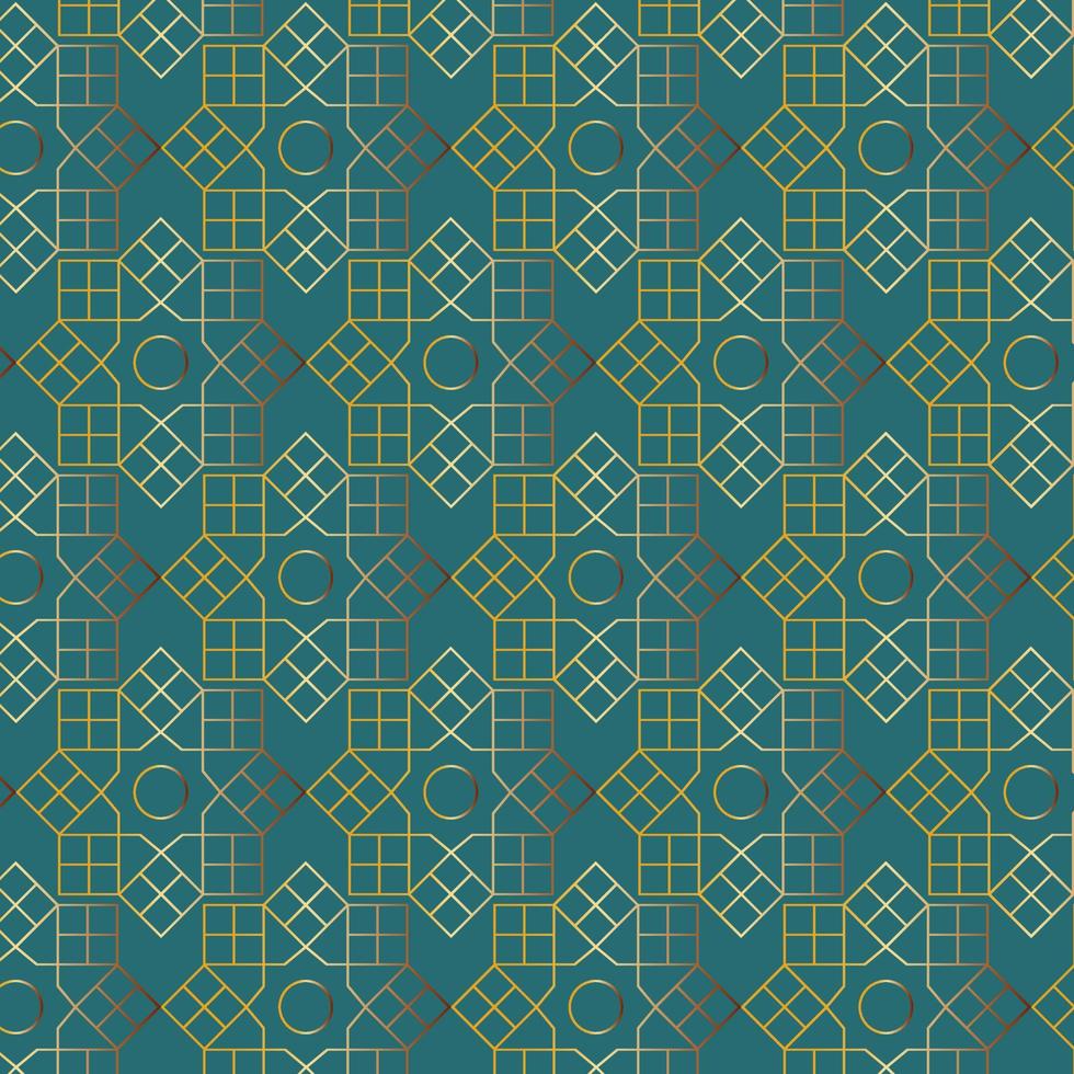 Seamless pattern with geometric ornament. Modern stylish texture. Regularly repeating geometrical background. Vector element of graphic design
