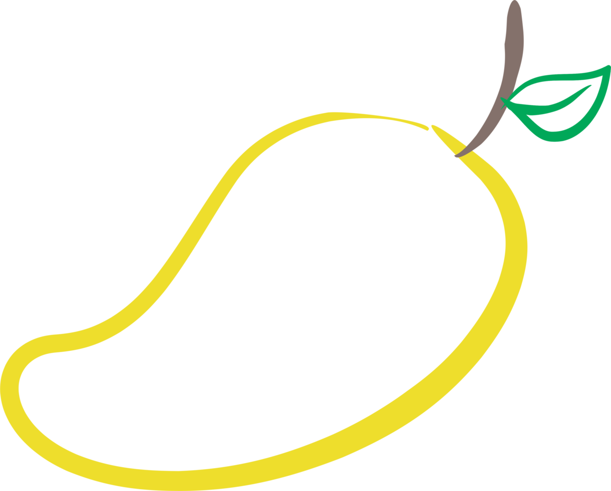 mango line png