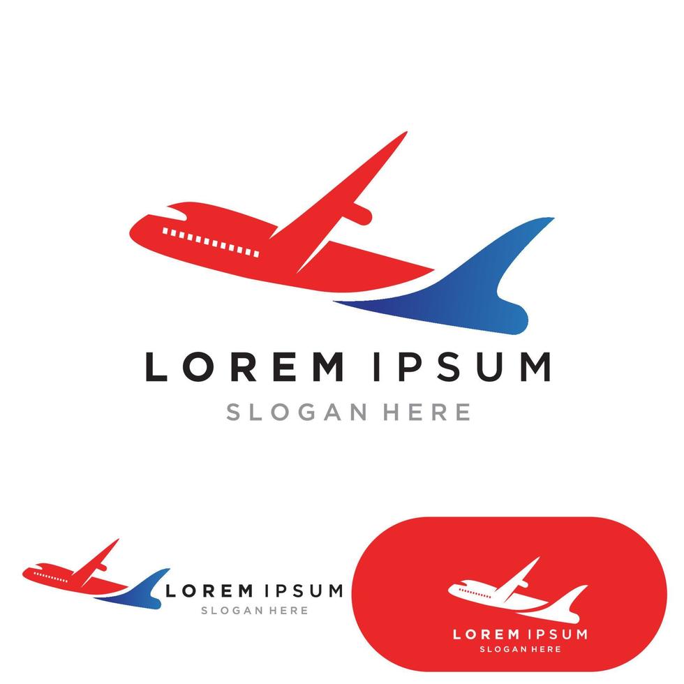 Air Travel logo vector icon design template-vector