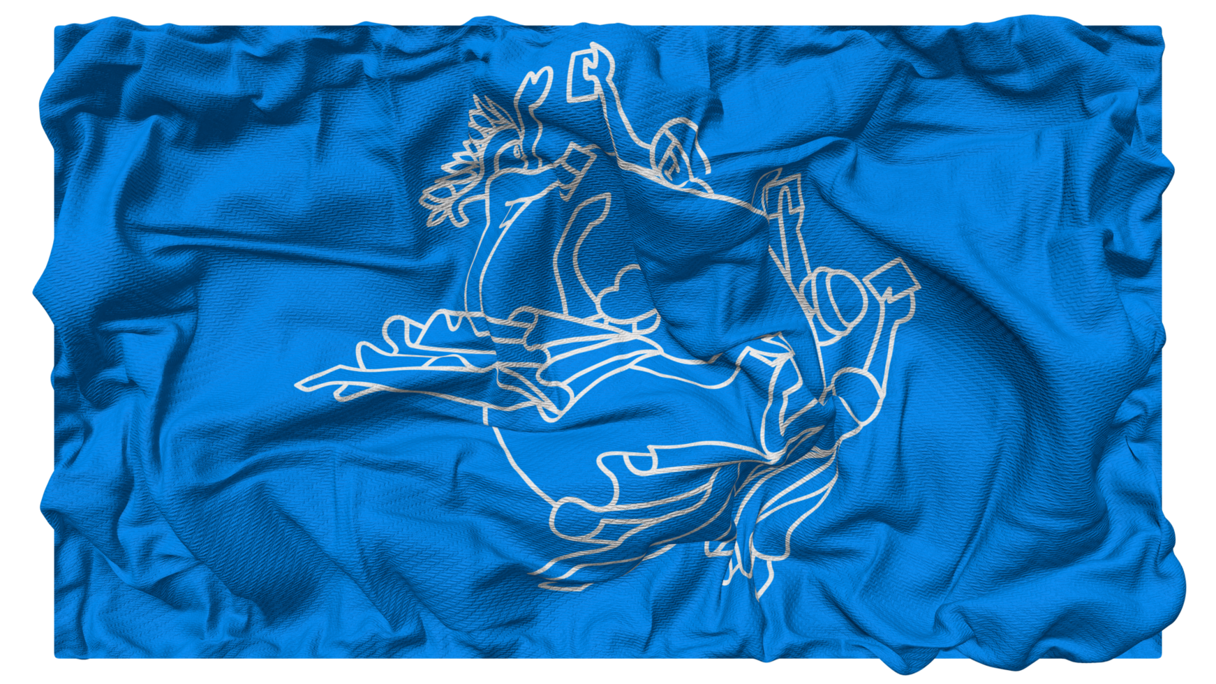 Universal Postal Union, UPU Flag Waves with Realistic Bump Texture, Flag Background, 3D Rendering png
