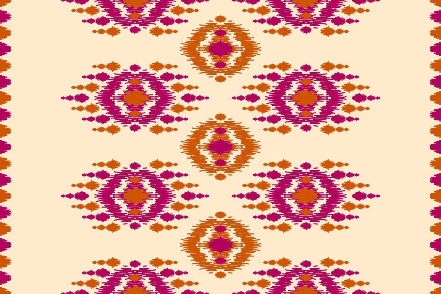 Carpet ethnic tribal pattern art. Ethnic ikat seamless pattern. American, Mexican style. vector