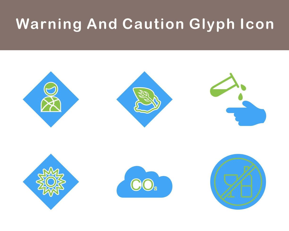 Warning And Caution Vector Icon Set