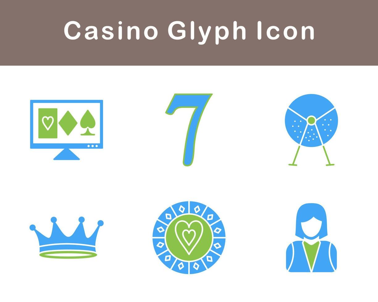 Casino Vector Icon Set