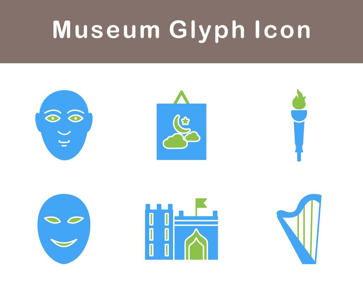 Museum Vector Icon Set