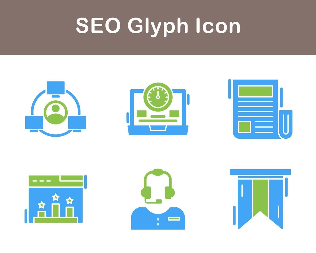 SEO Vector Icon Set