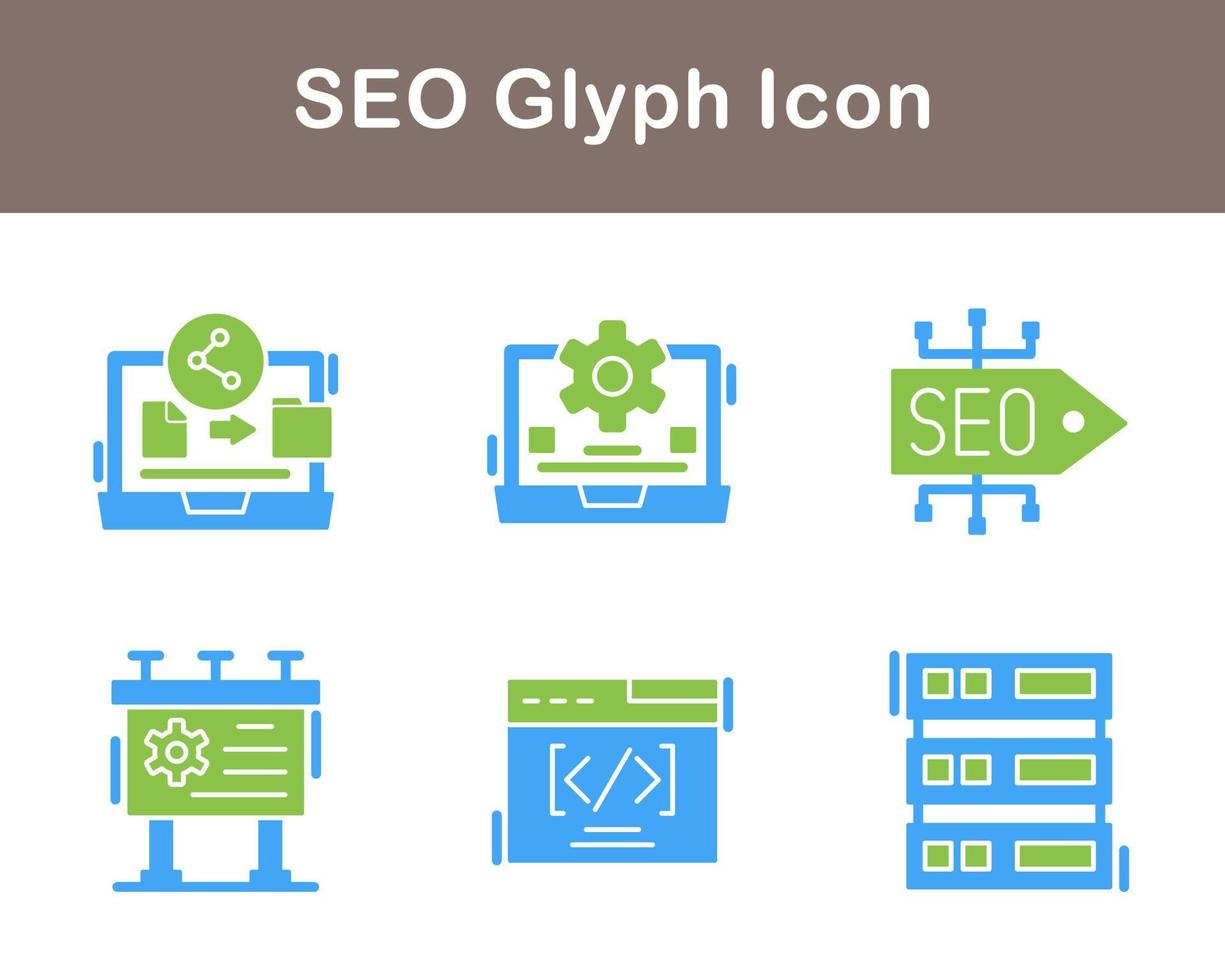 SEO Vector Icon Set
