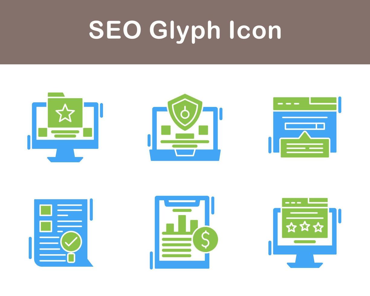 SEO Vector Icon Set
