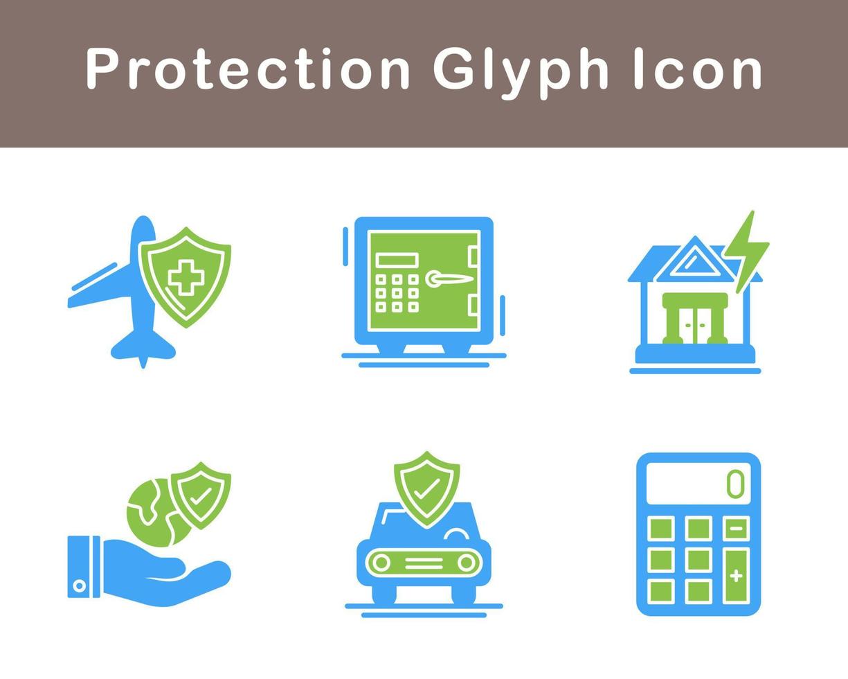 Protection Vector Icon Set