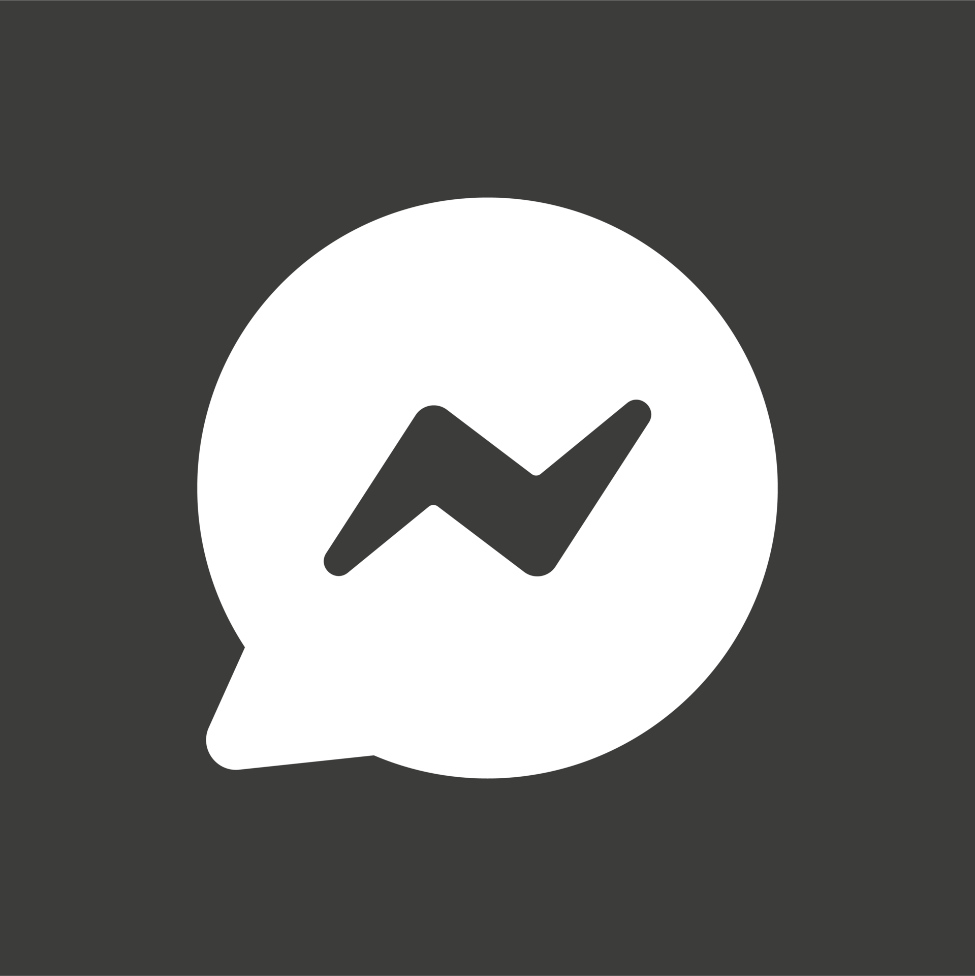 Messenger social media logo icon 21495967 PNG
