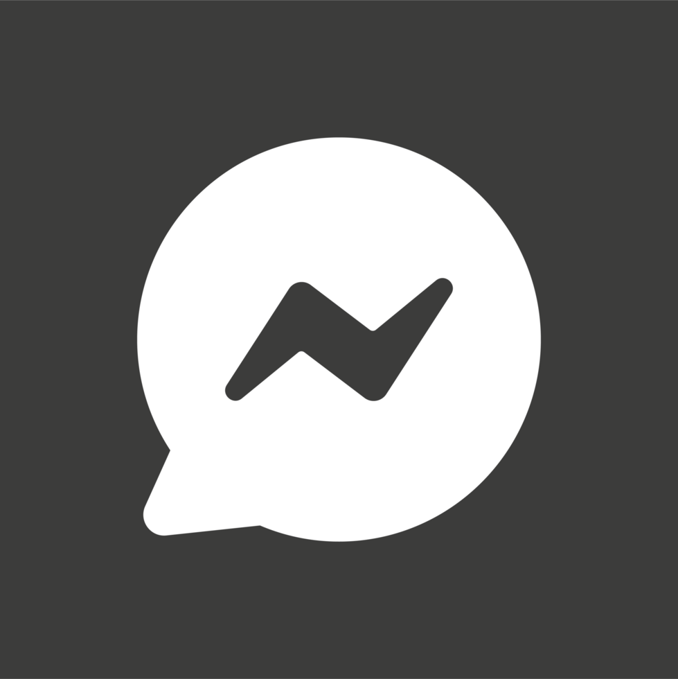 Messenger social media logo icon png