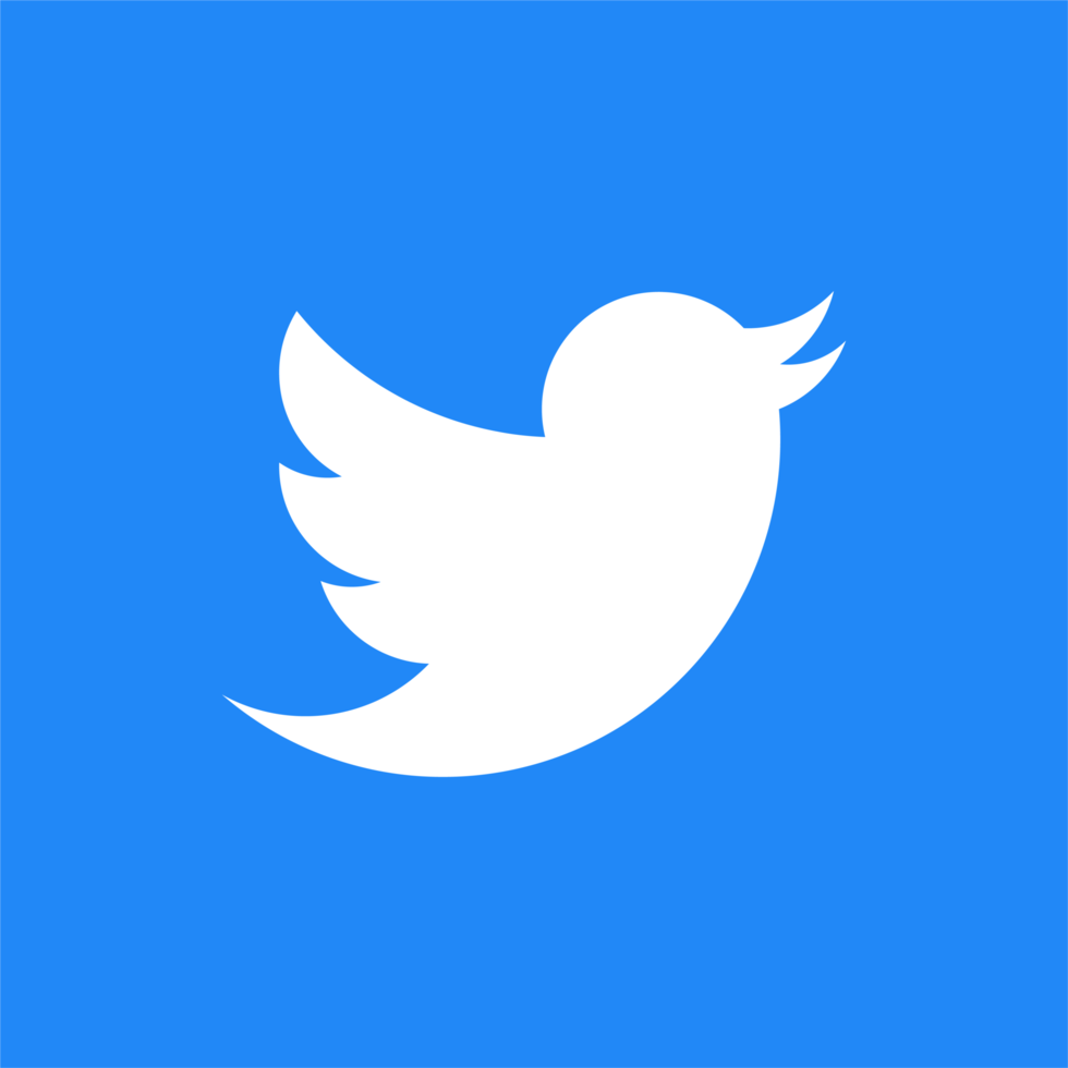 Twitter social media logo icon png