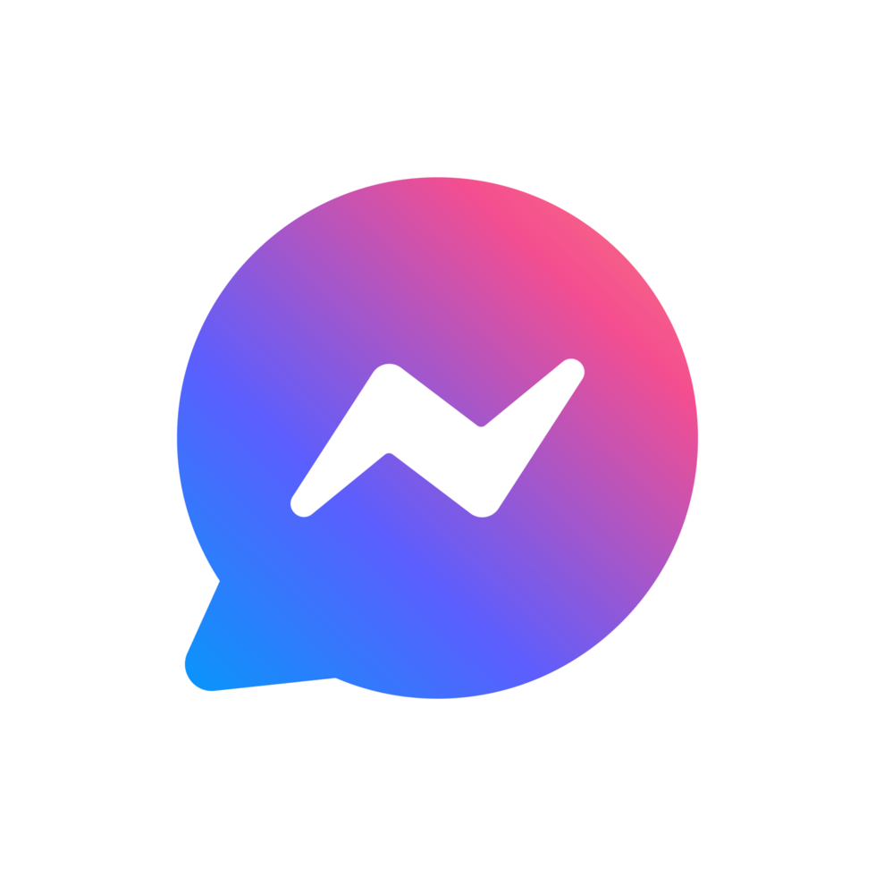 Messenger social media logo icon png