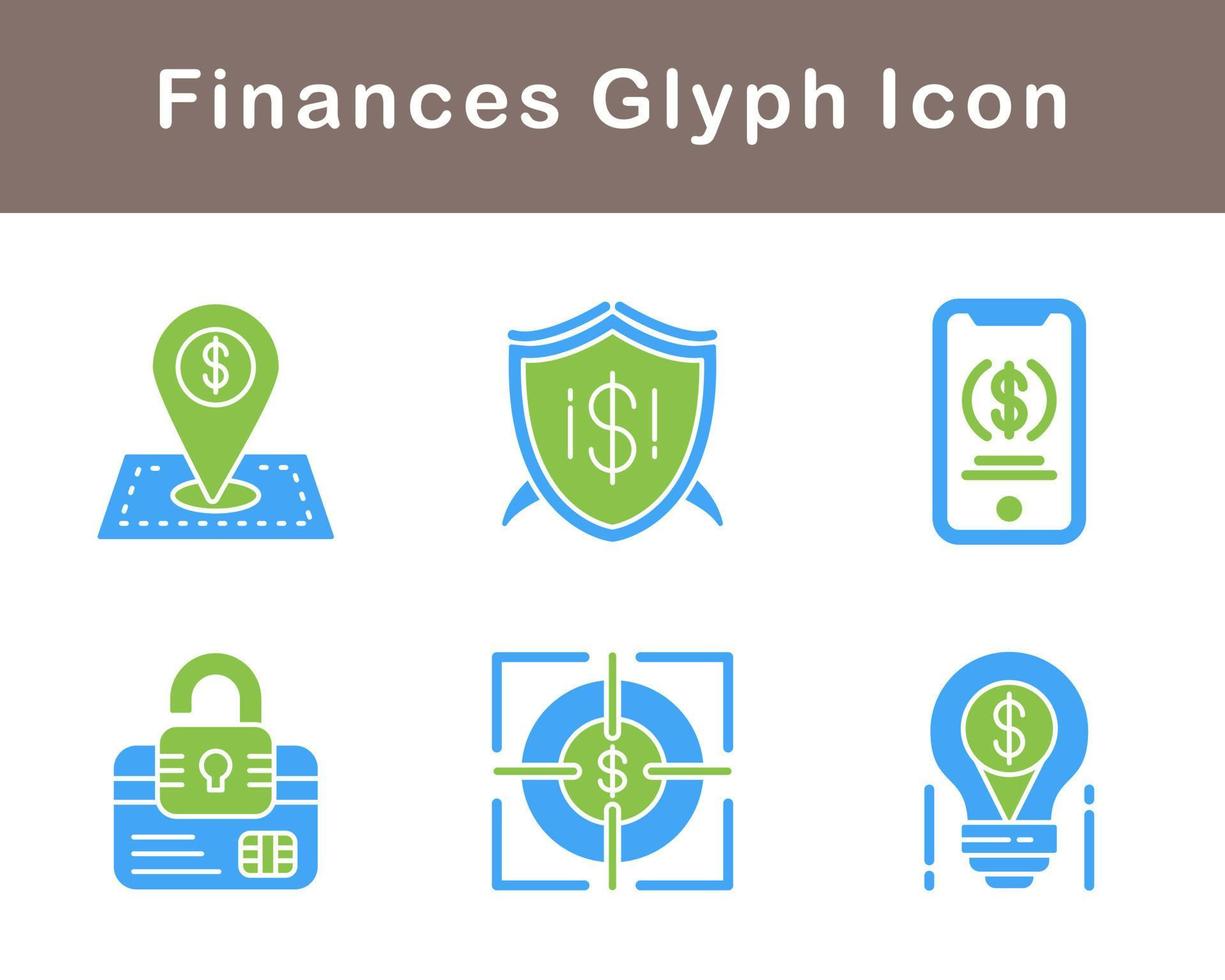 Finances Vector Icon Set