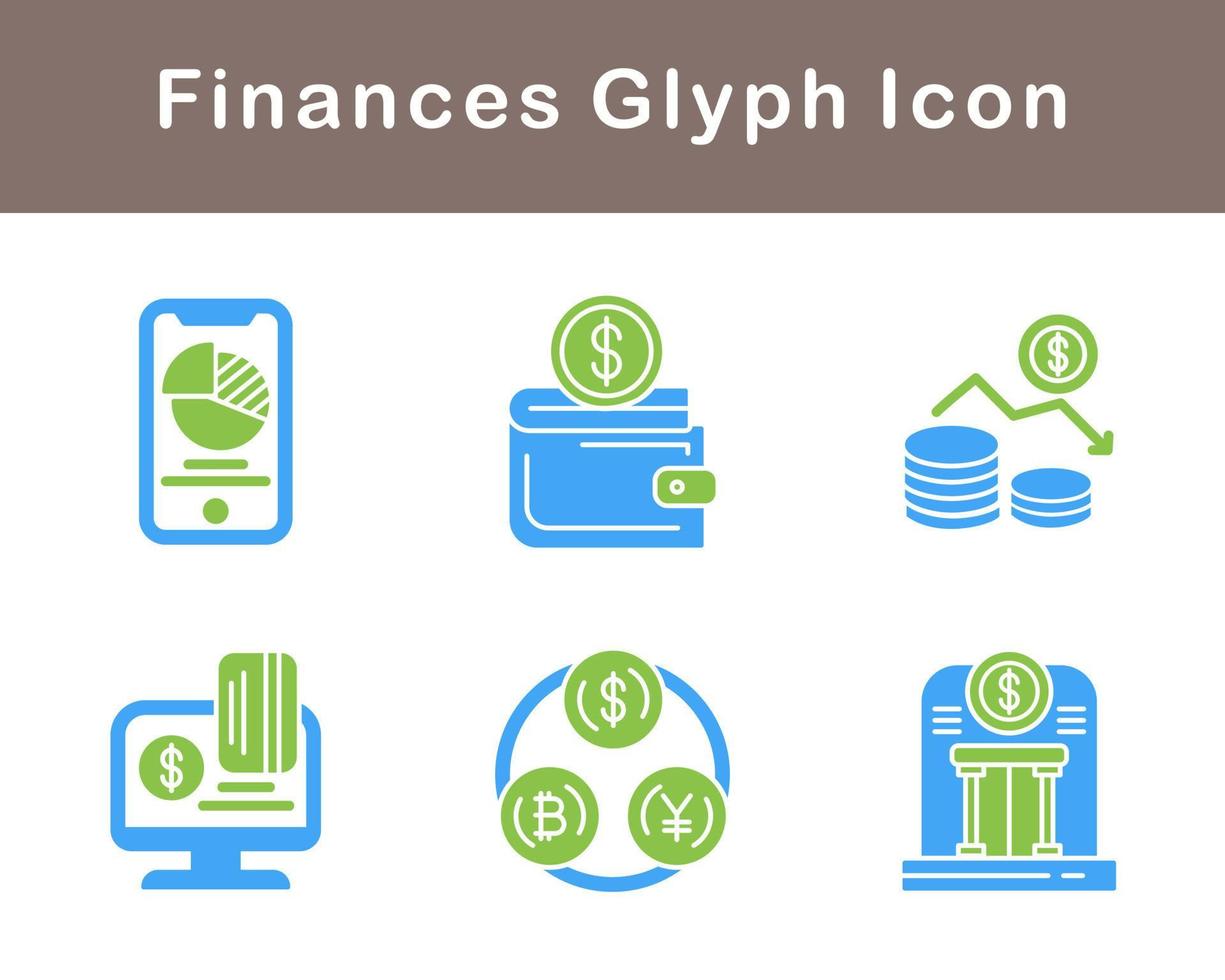 Finances Vector Icon Set