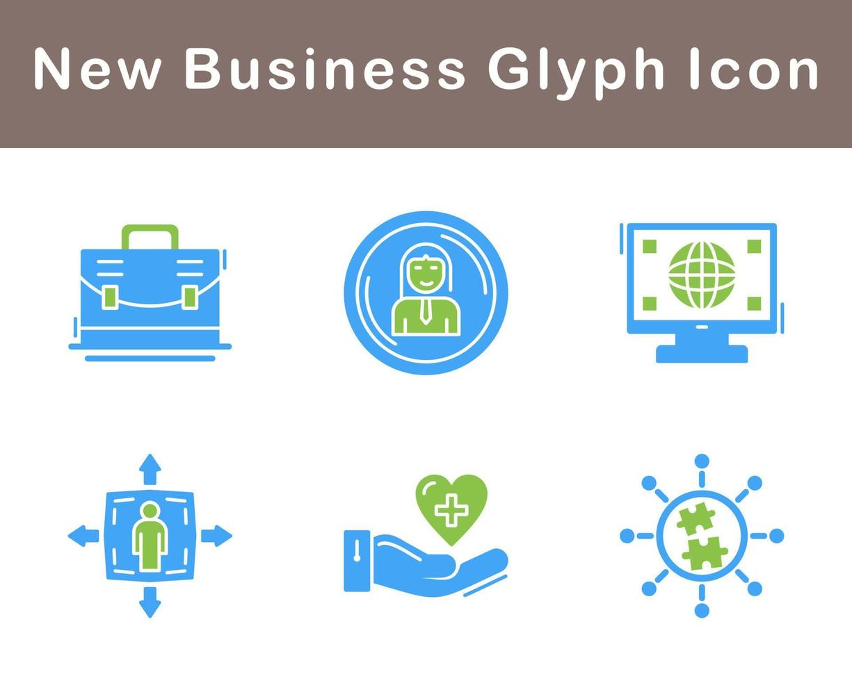 New Business Vector Icon Set