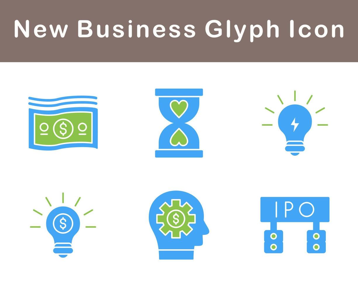 New Business Vector Icon Set