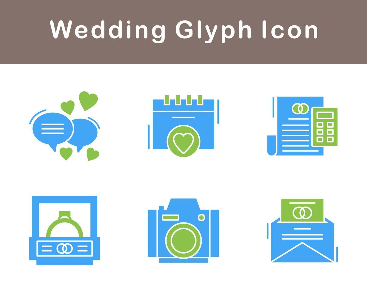 Wedding Vector Icon Set