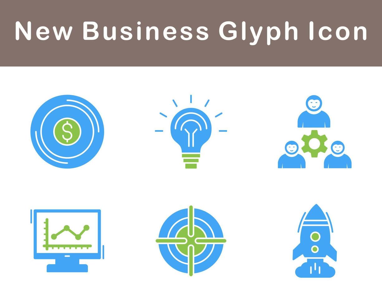 New Business Vector Icon Set