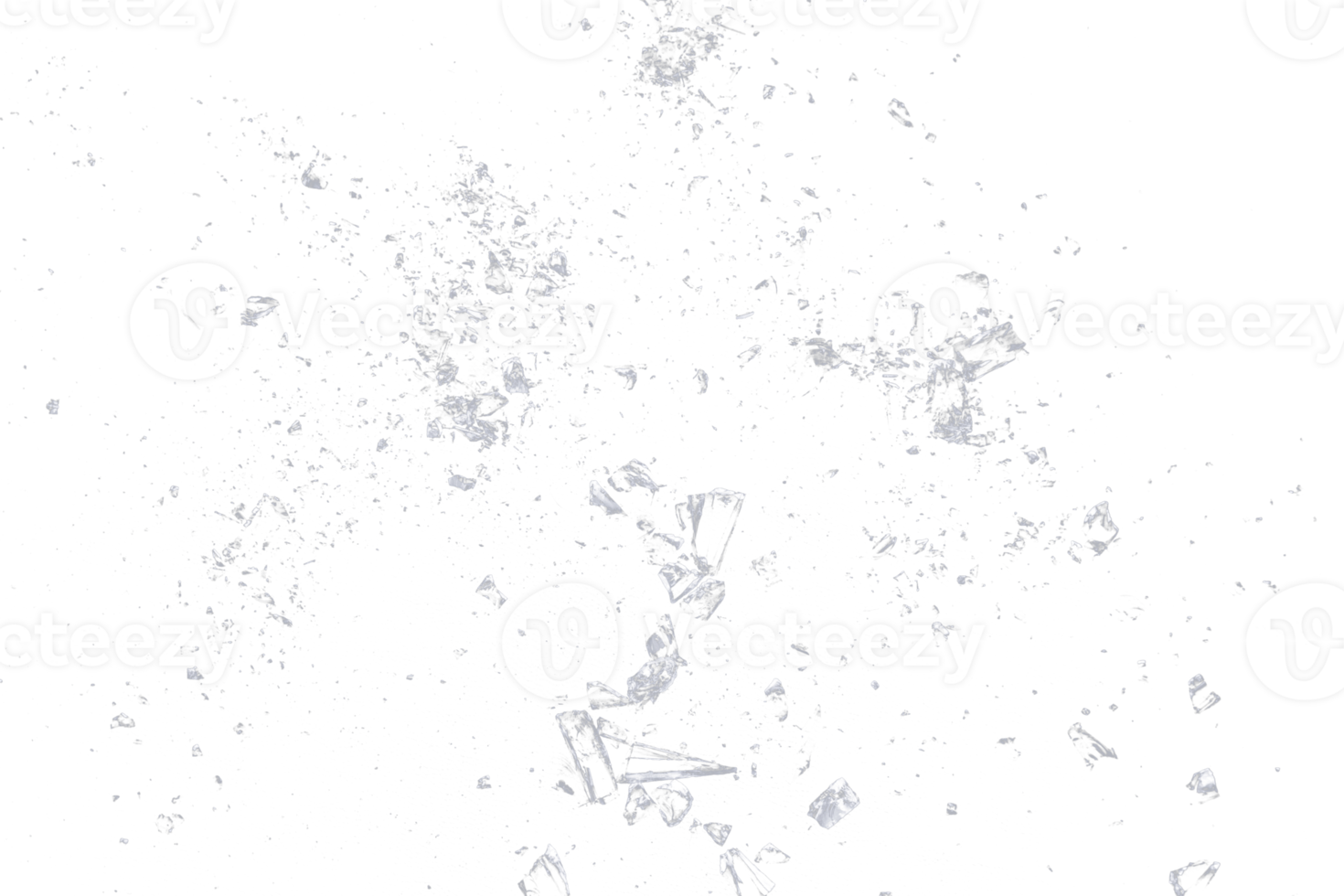 abstract glass particle png