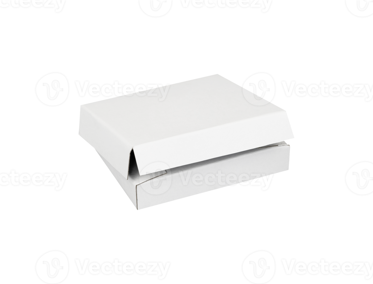 pizza box isolated for mockups design png