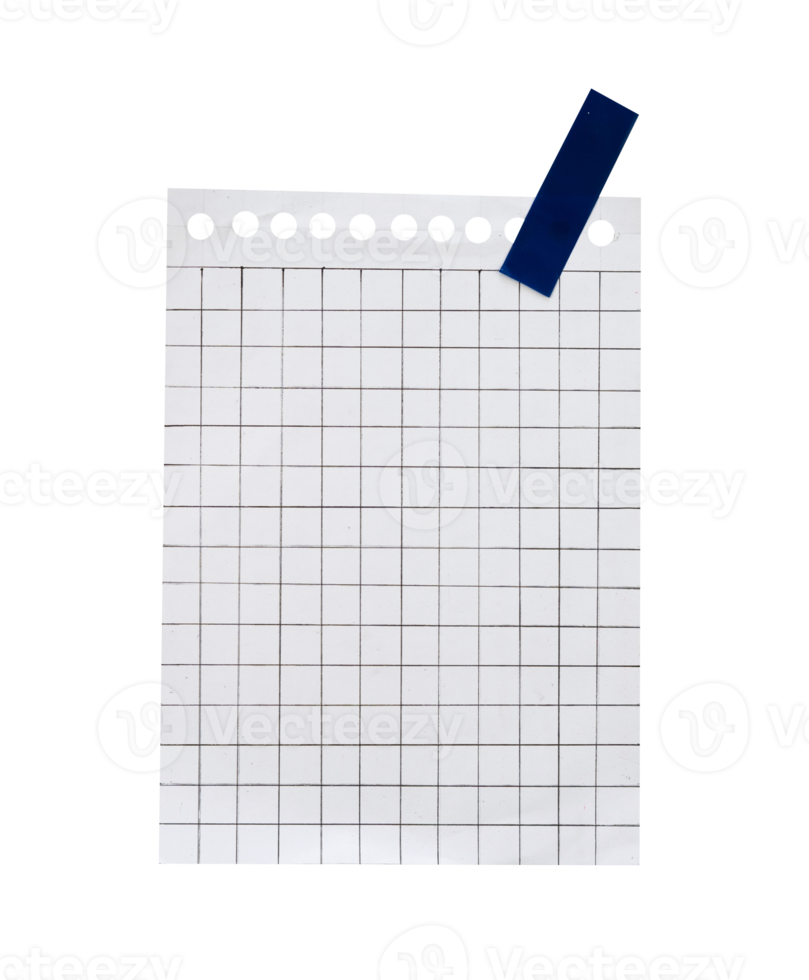 blank notebook isolated with black tape png