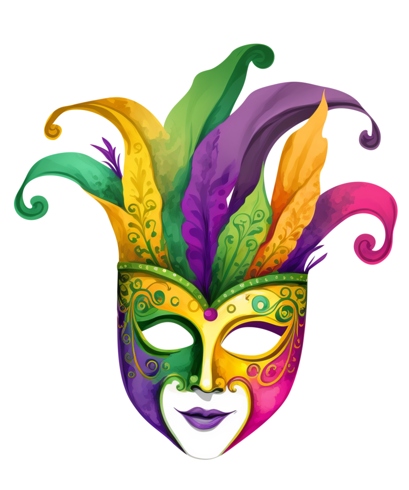 mardi gras mask types