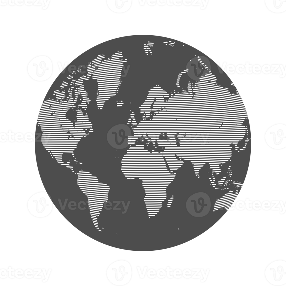 World global planet earth icon symbol isolated png