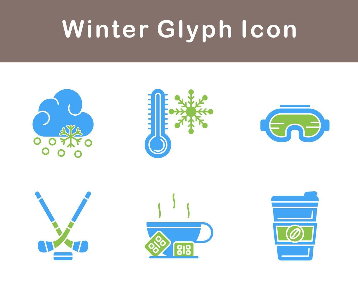 Winter Vector Icon Set