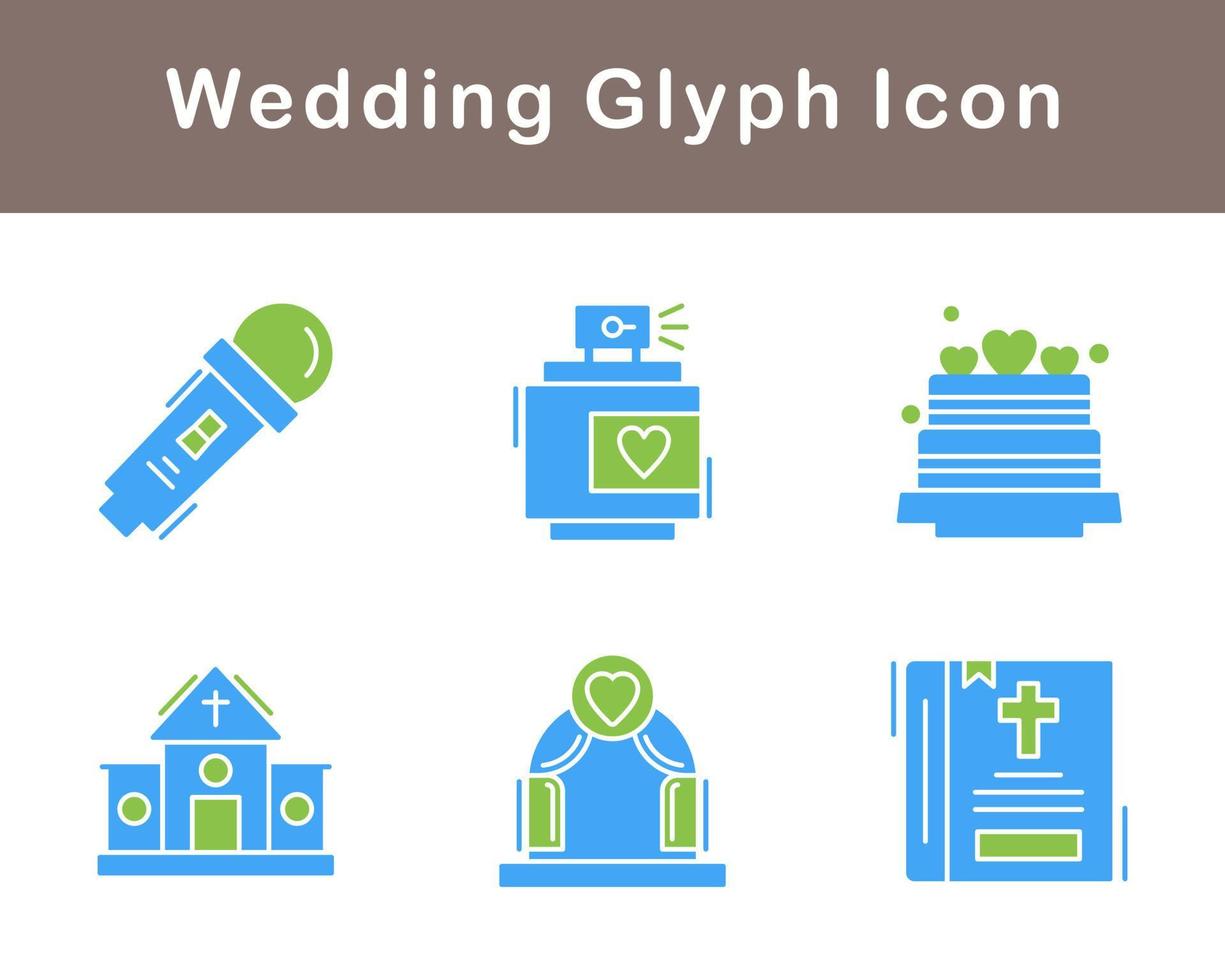 Wedding Vector Icon Set