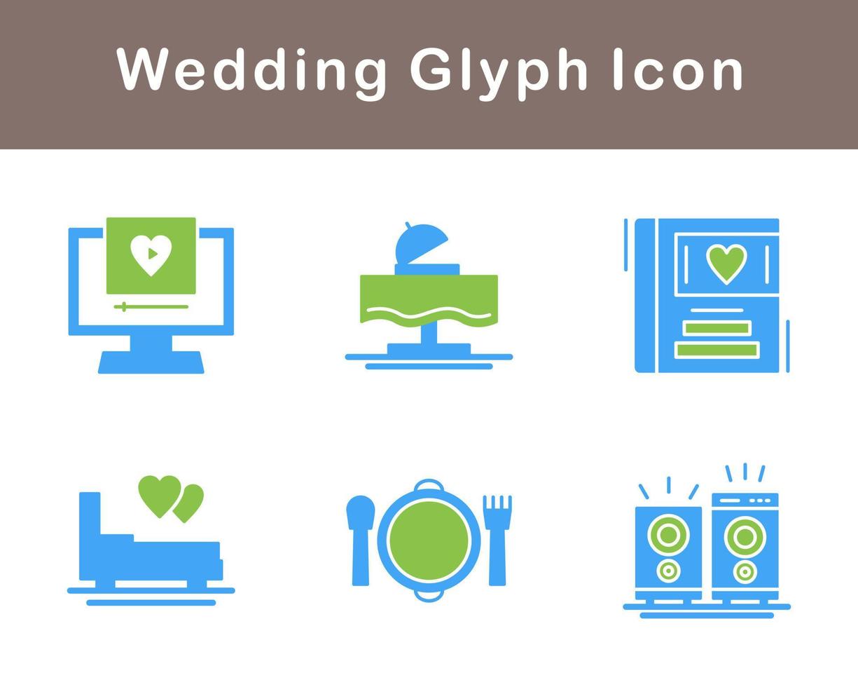 Wedding Vector Icon Set