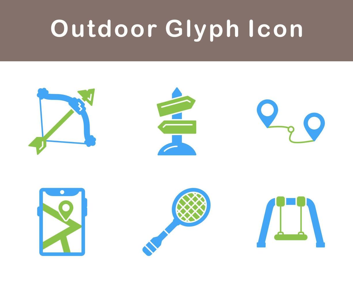 Outdoor Vector Icon Set