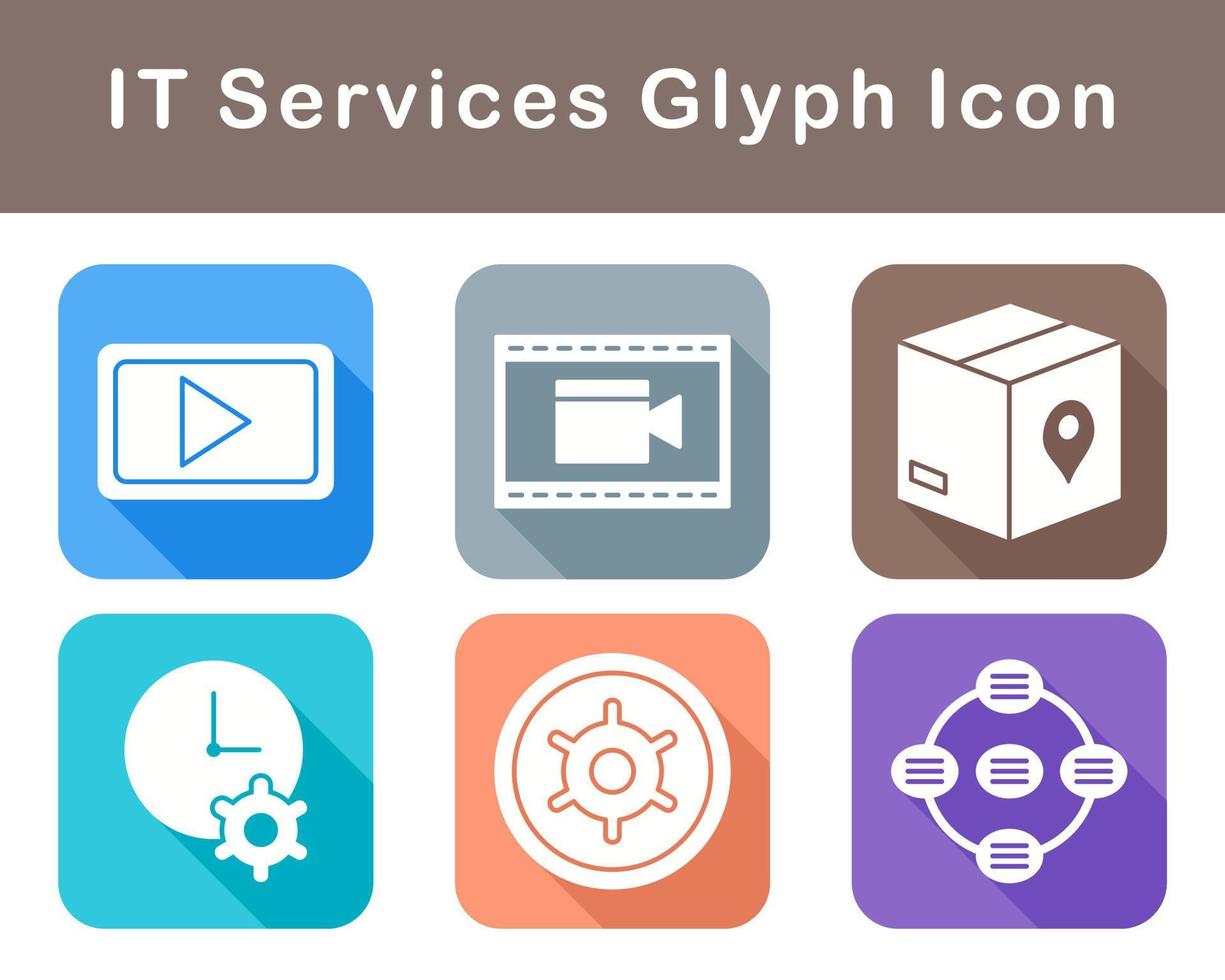 IT Services Vector Icon Set