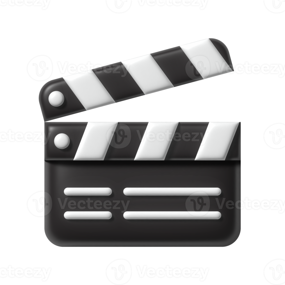 Movie clapper board png