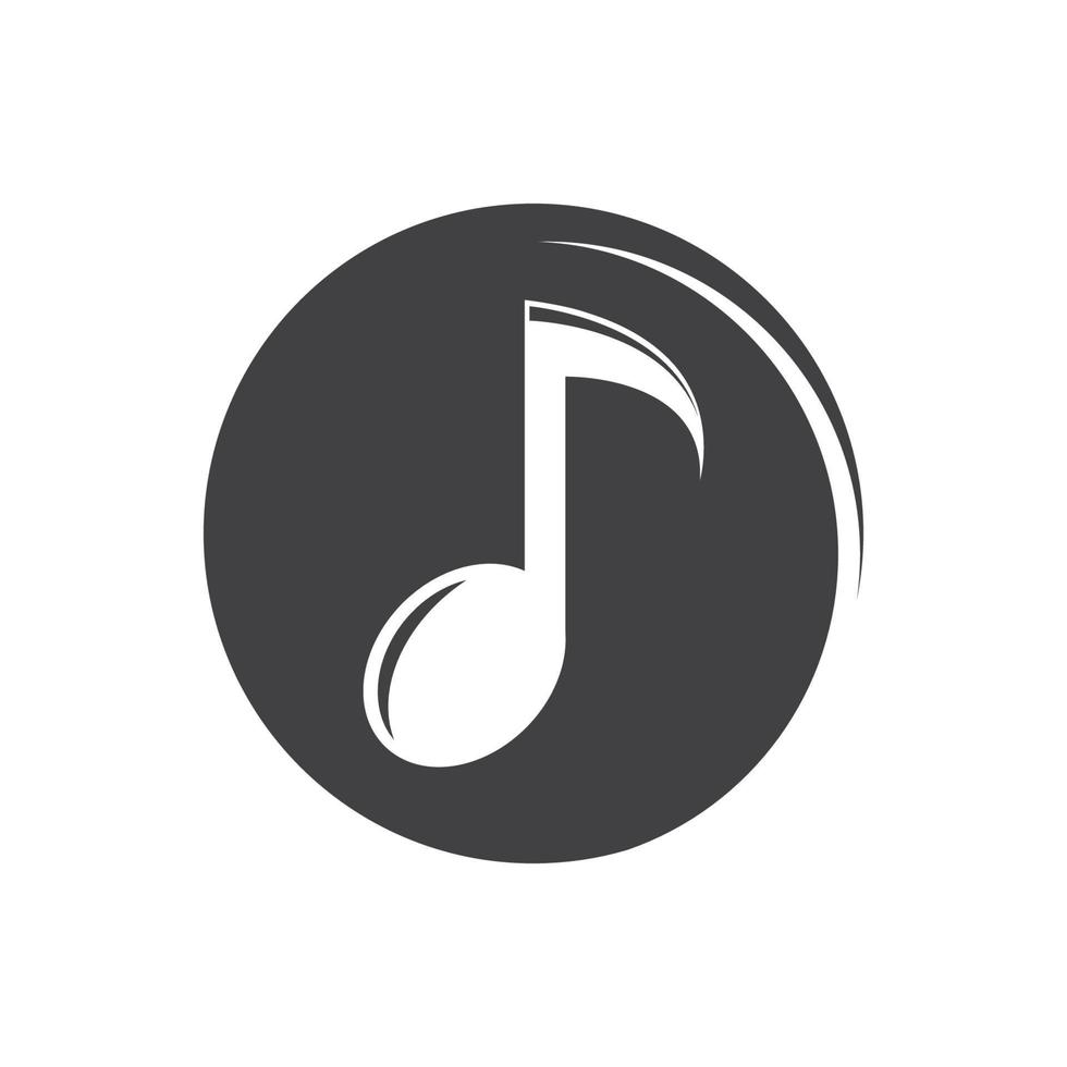 music note vector illustration icon